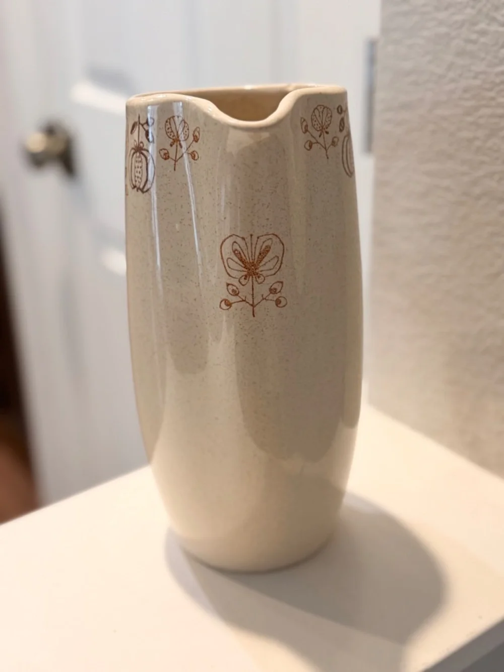 Vintage Ceramic Pitcher by Franciscan Pottery